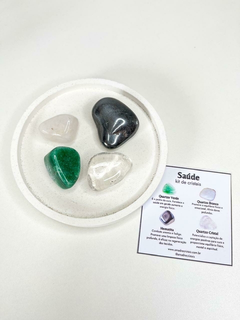 KIT 4 PEDRAS SAÚDE