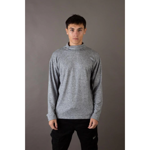 Polera Oversize Cadenza -Gris-
