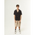 Camisa M/C Lino Malinas -Negro-