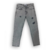 Jean Regular Rigido Roturas -Gris- - comprar online