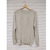 Sweater Tejido Cuello O -Crudo- - MUTE
