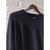 Sweater Tejido Cuello O -Negro- en internet