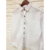 Camisa Poplin -Blanco Botones Negro- en internet