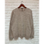 Sweater Tejido Calado - Beige - en internet