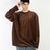 Sweater Oversize Super Soft -Marrón- - tienda online