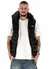 Chaleco Doble Capucha -Negro-