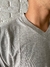 Remera Vitter Lisa cuello V Gris - comprar online