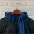 Campera Puffer Combinada -Azul- - tienda online
