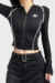cropped sportfav manga longa - comprar online