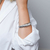 Pulseira Semijoia Lisa Ródio Branco na internet
