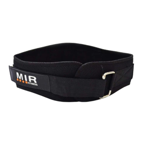 Cinturon De Fuerza Gimnasio Lumbar Pesas Gym Mir - comprar online