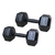 Mancuerna Plastica Hexagonal 4kg Mir Fitness Pesa Por Par