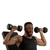 Mancuerna Plastica Hexagonal 4kg Mir Fitness Pesa Por Par - comprar online