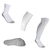 Media Antideslizante + Pantorrillera Sox Futbol Deportiva - comprar online