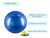 Pelota Esferodinamia 85cm Para Pilates Yoga Fitness Eco Mir - comprar online