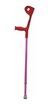 Par Bastones Canadienses Ortopedicos Aluminio Rojo Silfab - comprar online