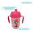 Vaso Antiderrame Pico Rigido Con Asas Disney Mickey Minnie