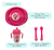 Combo Bebe Plato + Cubiertos + Vaso Disney Minnie Mickey
