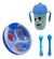 Combo Minnie Mickey Bebe Plato Termico Cubierto Vaso Natelle