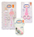 Set De Higiene Bebe Peine + Cepillo + Tijera + Alicate Vaita