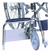 Silla De Rueda Rebatible Desmontable Plegable Cromado Silfab - comprar online