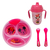 Imagen de Combo Minnie Mickey Bebe Plato Termico Cubierto Vaso Natelle