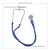 Estetoscopio Rappaport Doble Campana-manguera Coronet - comprar online