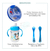 Kit Minnie Mickey Plato Termico Cubierto Vaso Antiderrame Na - Fix Salud Shop