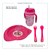 Combo Minnie Mickey Bebe Plato Tutor Cubierto Vaso Pajita - comprar online