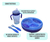 Set Combo Bebe Plato Térmico Antideslizante Cubierto Vaso - Fix Salud Shop