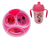 Set Combo Bebe Plato Termico Antideslizante Vaso Pico Rigido en internet