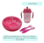 Combo Bebe Plato Termico Antideslizante Cubierto Vaso Pico en internet