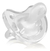 Chupete De Silicona Trasparente Anatomico De Bebe Vaita +3m