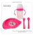 Kit Bebe Plato Cubierto Vaso Asas Antiderrame Minnie Mickey - tienda online