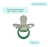 Chupete Anatomico +3m +6m Silicona Manzanita Clasico Vaita - comprar online