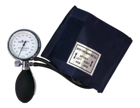 Tensiometro Anaeroide Adulto Manual Una Mano Coronet