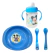 Kit Bebe Plato Cubierto Vaso Asas Antiderrame Minnie Mickey