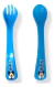 Kit Bebe Plato Cubierto Vaso Asas Antiderrame Minnie Mickey