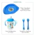 Kit Bebe Plato Cubierto Vaso Asas Antiderrame Minnie Mickey - Fix Salud Shop