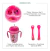 Combo Minnie Mickey Bebe Plato Termico Cubierto Vaso Pajita en internet