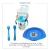 Imagen de Kit Bebe Plato Cubierto Vaso Asas Antiderrame Minnie Mickey