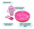 Set Combo Bebe Plato Térmico Antideslizante Cubierto Vaso en internet