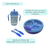 Combo Bebe Plato Termico Antideslizante Cubierto Vaso Pico - comprar online