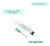Jeringa Con Aguja 1 3 5 10 20ml Latex Free Descartables X100 en internet