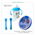 Kit Minnie Mickey Plato Termico Cubierto Vaso Antiderrame Na - comprar online