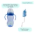 Combo Mamadera Ergonomica Con Asas + Cepillo Limpia Mamadera - comprar online