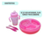 Set Combo Bebe Plato Térmico Antideslizante Cubierto Vaso