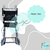 Silla De Rueda Aluminio Para Ambulancia Plegable Con Bolso - Fix Salud Shop