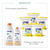 Combo Bebe Óleo Calcáreo 950ml + 500ml + 5 Pack De 50 Paños en internet