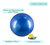 Pelota Esferodinamia 85cm Para Pilates Yoga Fitness Eco Mir - Fix Salud - Que nada te detenga